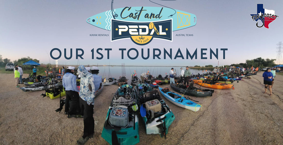 Our First Kayak Fishing Tournament with Fin Addict Angler Foundation